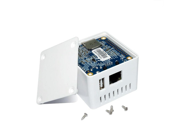 Orange Pi White Protective case,ABS Case, Only Suitable for Orange Pi Zero, cant hold Expansion Board inside