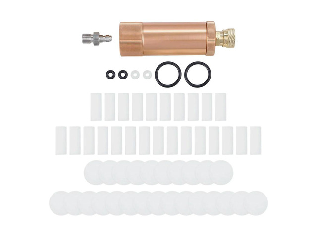 Air Filter and Oil Separator Set for High Pressure Hand Pump 4500psi M10*1 Connector Easy Installation Features