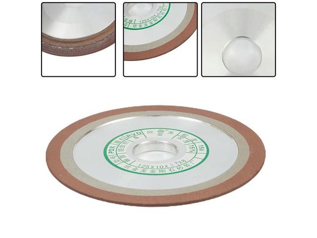 Grinding Wheel for Cemented Carbide Tools Resin Bond 5/6 Inch Diameter 150 Grit Suitable for Serrated Saw Blade Grinding