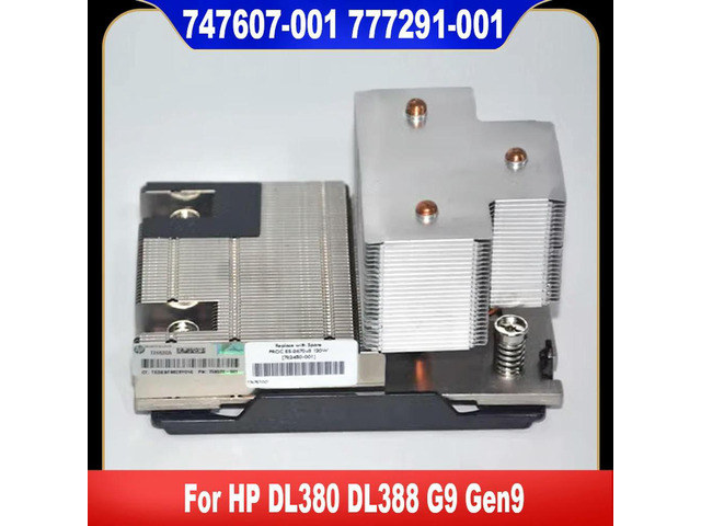 747607-001 777291-001 For DL380 DL388 G9 Gen9 Server CPU Cooler Heatsink