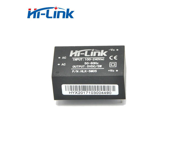 HLK-5M05 AC-DC 220V to 5V 5W Isolated Power Supply Module ligent Household Switch