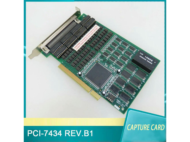 PCI-7434 REV. B1 Capture Card Acquisition Card High-Speed Digital I/O Card