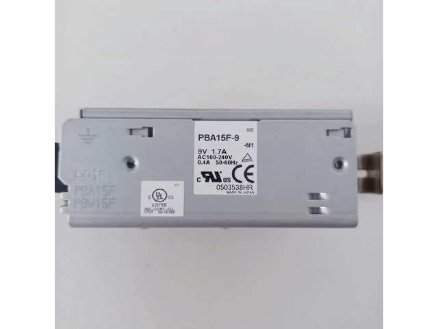 PBA15F-9 INPUT AC100-240V 50-60Hz 0.4A OUTPUT 9V 1.7A Switching Power Supply