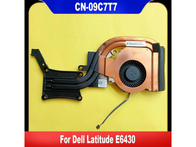 09C7T7 For Latitude E6430 Cooling Fan With HeatSink CN-09C7T7 9C7T7 AT0LE002ZAL