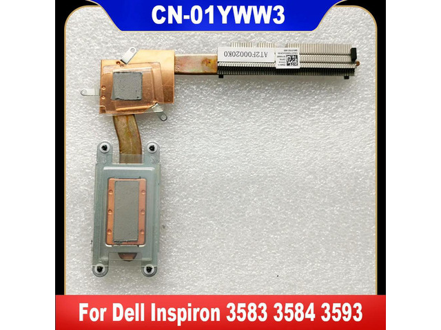 01YWW3 For 3583 3584 3593 Laptop Cooling Fan Heatsink Radiator Copper Tube CN-01YWW3 1YWW3