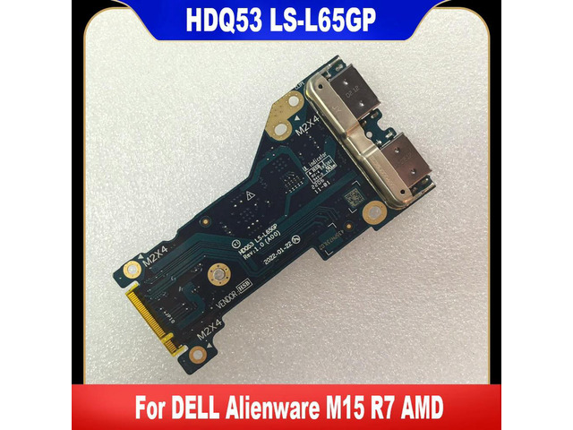 HDQ53 LS-L65GP 0NGTM3 For M15 R7 Laptop USB Board IO Board