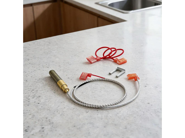 OEM Replacement Thermopile Assembly 21 inch for Reliance Water Heater Works with A. O. and State Water Heater Units