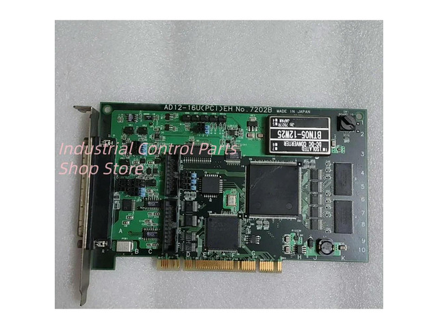 AD12-16U(PCI)EH NO.7202B data acquisition card