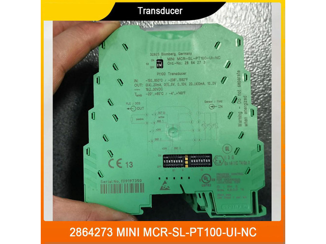 MINI MCR-SL-PT100-UI-NC Transducer Temperature Transmitter 2864273