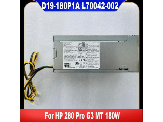 For 280 Pro G3 MT 180W Power Supply L70042-002 D19-180P1A L70042-004 PCK017