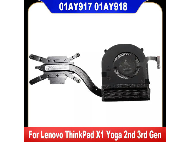 For ThinkPad X1 Yoga 2nd 3rd Gen Laptop Cooling Fan Cooler Fan Heatsink 01AY917 01AY918 01AX830 01AX999