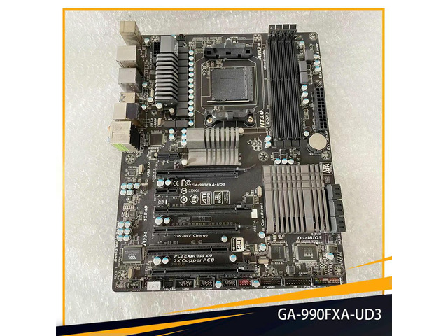 GA-990FXA-UD3 AM3+ 990FX SB950 4×DDR3 32GB ATX 6×SATA