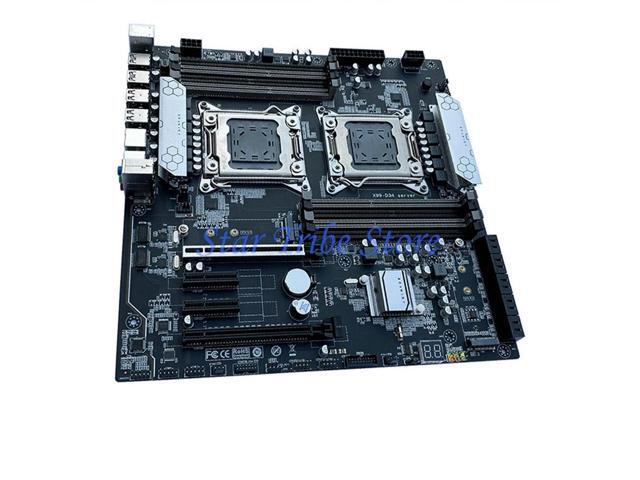 X99 X99-D34 2-Way E-ATX LGA 2011-3 256G DDR3*3 DDR4*4 Motherboard