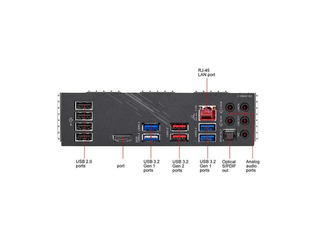 Z490 LGA 1200 DDR4 PCI-E 4.0 128GB ATX Z490 ELITE Desktop Motherboard