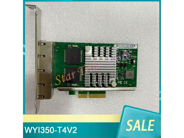 WYI350-T4V2 PCI-E X4 Server 4 Port Gigabit Network Card
