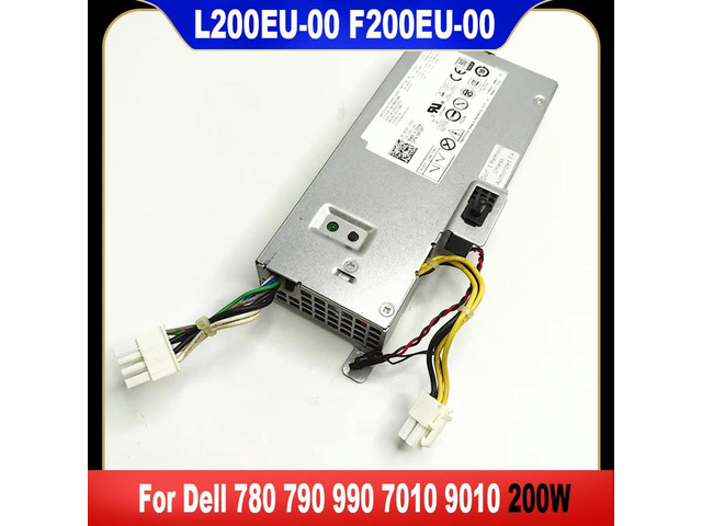 200W For 780 790 990 7010 9010 Power Supply L200EU-00 F200EU-00 L180EU-00 L200EU-01 1VCY4 C0G5T 6YWW7 01VCY4