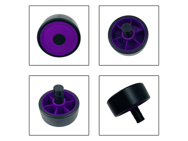 Replacement Wheel Black Wheel Assembly Easy Installation Tool-free Installation Compact Design For Redroad W15