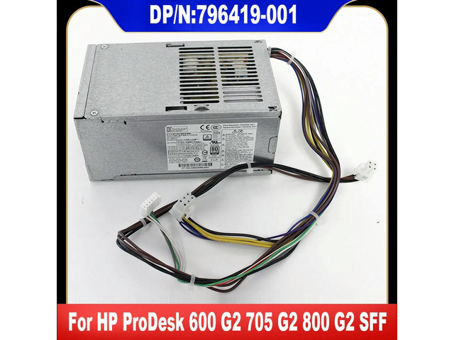 796419-001 901912-002 901912-001 For ProDesk EliteDesk 600 G2 705 G2 800 G2 SFF 200W Power Supply D14-200P1A