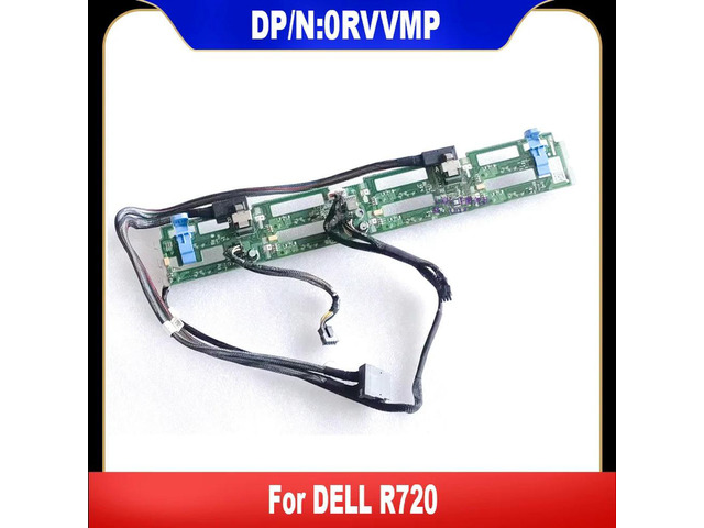 0RVVMP For R720 Server Hard Drive Backplane 3.5 Inch 8-Bay CN-0RVVMP RVVMP Replacement Parts