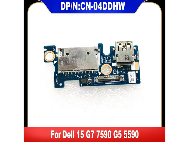 04DDHW 0JTDKF For 15 G7 7590 G5 5590 USB Card Reader IO Board CN-04DDHW CN-0JTDKF 4DDHW JTDKF