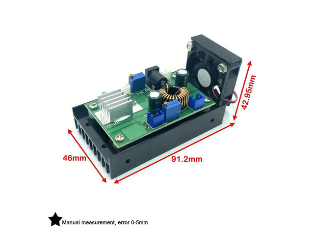 808nm 850nm 940nm 980nm 1064nm high-power laser tube driver board 4A with TTL fan