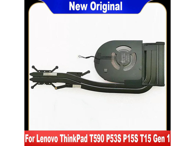 For ThinkPad T590 P53S P15S T15 Gen 1 Laptop Heatsink Fan 01YU193 01YU192 5H40W36706 5H40W36707