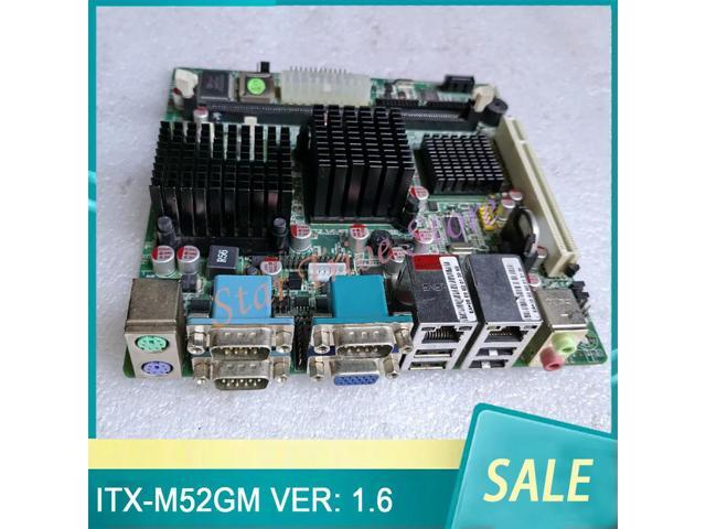 ITX-M52GM VER: 1.6 Industrial Control Computer Motherboard Dual Network Ports