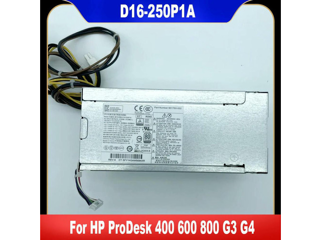 D16-250P1A For ProDesk 400 600 800 G3 G4 Power Supply 250W PCH022 L08417-002 901761-002