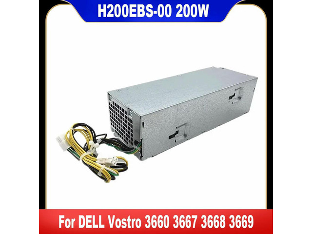 6P 4P H200NS-00 D200AS-00 B200AS-00 200W PSU Power Supply For Vostro 3660 3667 3668 3669 3250 3252 3267 3268