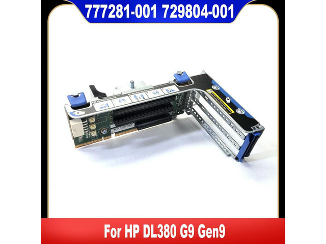 777281-001 729804-001 719072-001 For DL380 G9 Gen9 PCIe Riser Card Primary Board Expansion Card