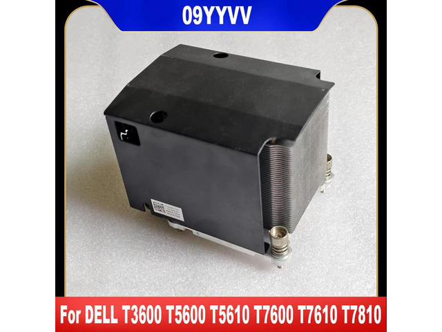 01TD00 09YYVV For T3600 T5600 T5610 T7600 T7610 T7810 Server Workstation CPU Cooling Heatsink Fan