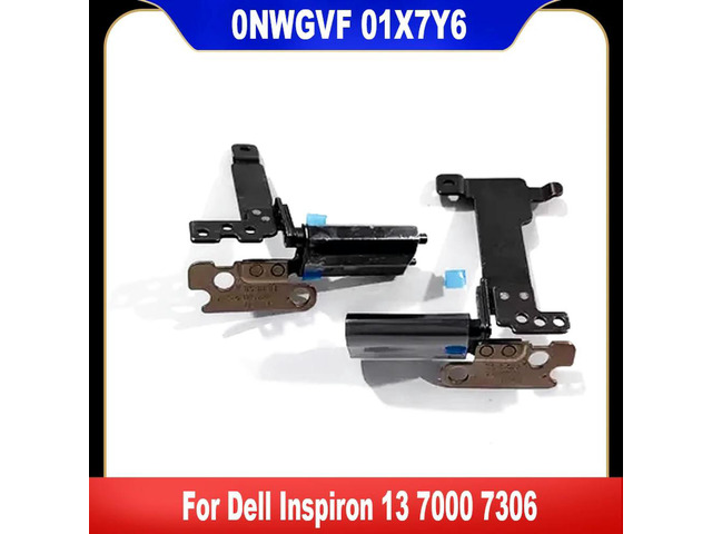 For Inspiron 13 7000 7306 2 IN 1 Laptop Left And Right LCD Hinges 0NWGVF NWGVF 01X7Y6 1X7Y6