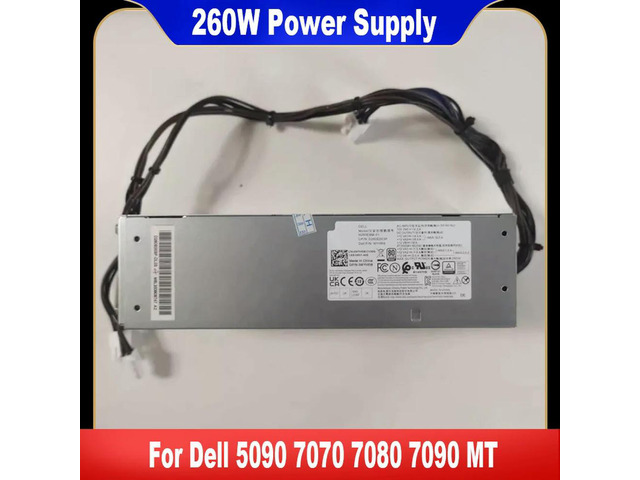For 5090 7070 7080 7090 MT 260W Power Supply H260EBM-01 0WYHR8 HU260EBM-00 0J17YJ 0T5K83 L260EBM-01 6+4+4