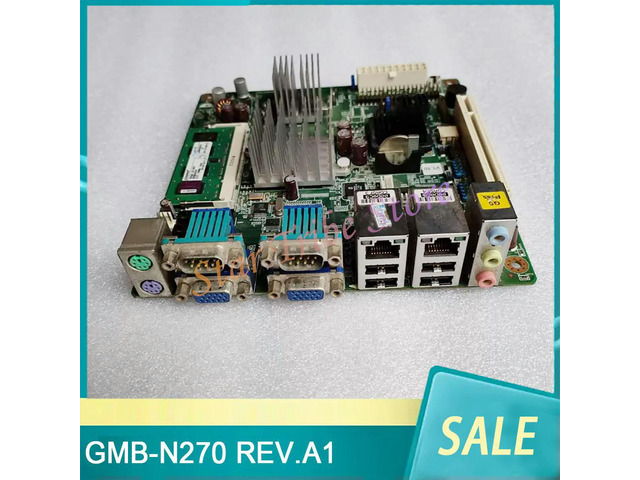 GMB-N270 REV. A1 Dual Network Card Industrial Control Motherboard GMB-N270G2-S6A1E