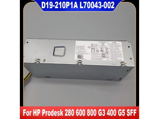 D19-210P1A L70043-002 210W PSU For Prodesk 280 600 800 G3 400 G5 SFF Switching Power Supply
