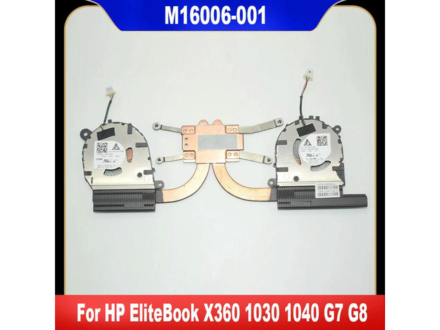 M16006-001 For EliteBook X360 1030 1040 G7 G8 Laptop CPU Cooling Fan GPU Cooler Fan With Heatsink