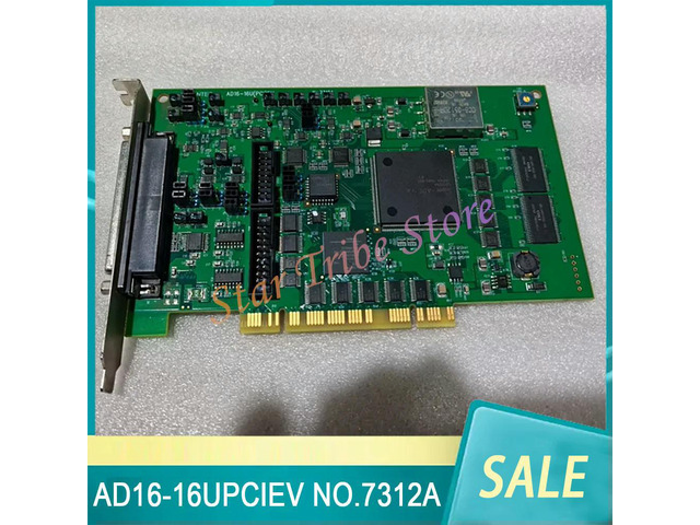 AD16-16UPCIEV NO.7312A Data Acquisition Card