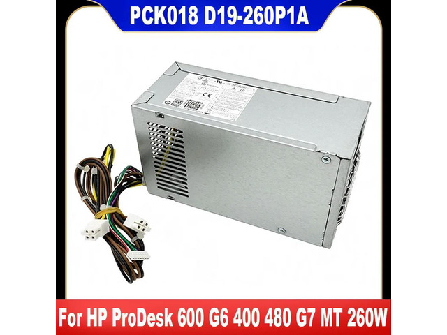 PCK018 D19-260P1A For ProDesk 600 G6 400 480 G7 MT 260W Power Supply L70041-004 L70041-001 PA-2251-5HK Fast Ship