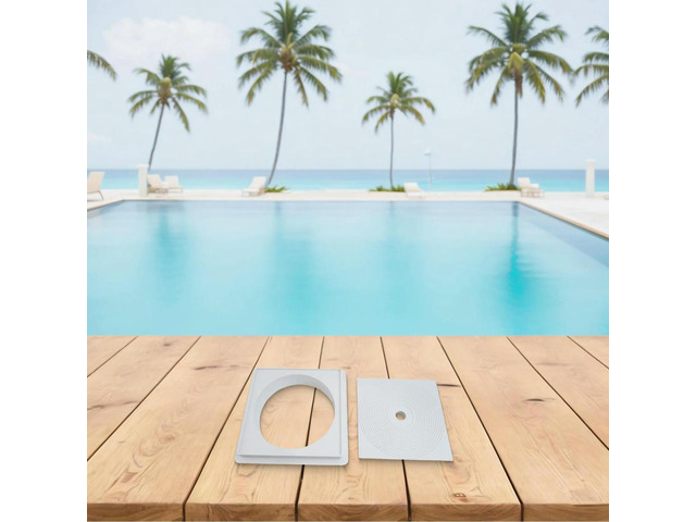 Pool Equipment Parts Extension Collar Garden Tool For Hayward Medium Skimmer SP1091LX White Color 25*21.5cm