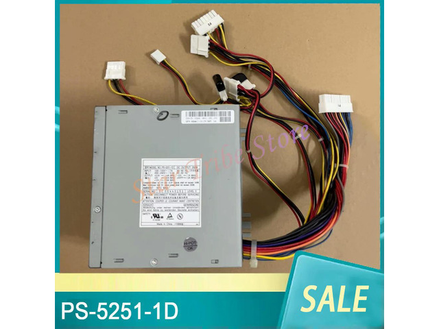 Power Supply PS-5251-1D 250W P1 Interface 24-Pin 4 IDE Interfaces CPU P2 Interface 16-Pin