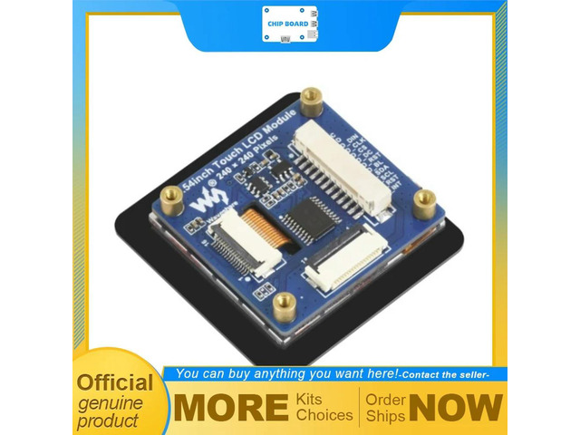 1.54' LCD touch display, 240×240 IPS, SPI I2C interface, 262K color compact module