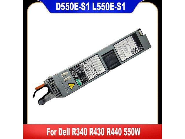 For R340 R430 R440 DSS1500 550W Switching Power Supply 0034X1 0X185V 0NCNFF L550E-S1 D550E-S1