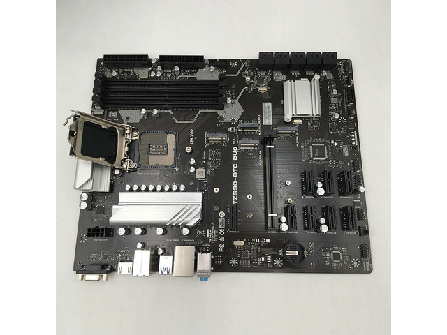 TZ590-BTC DUO Motherboard Z590 LGA1200 6Gb/s Support 10th/11th CPU Micro ATX DDR4 PCIe 3.0 128GB