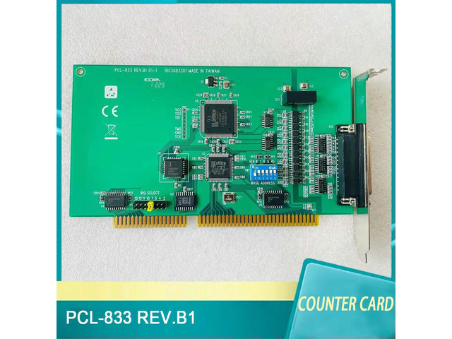 3-Axis Quadrature Encoder Counter Card Fast Ship PCL-833 REV. B1