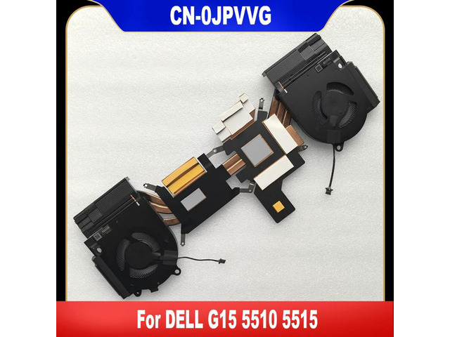 0JPVVG For G15 5510 5515 Laptop CPU Cooling Fan GPU Cooler Fan Heatsink JPVVG CN-0JPVVG AT36N001ZSL Tested