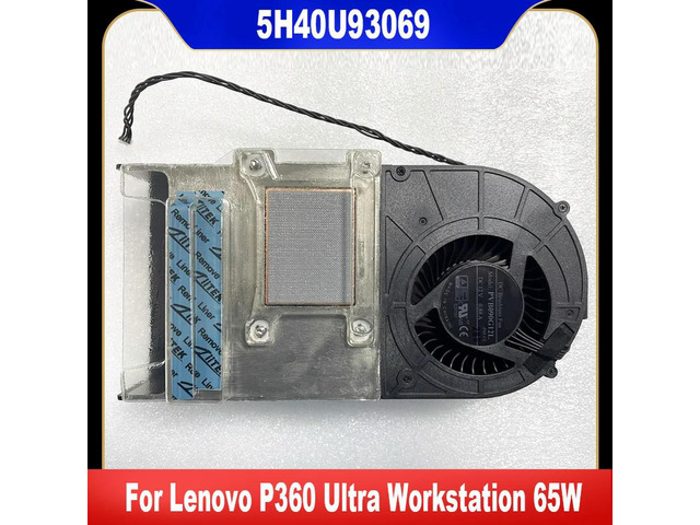 5H40U93069 For P360 Ultra 65W Cooling Fan Cooler With Heatsink