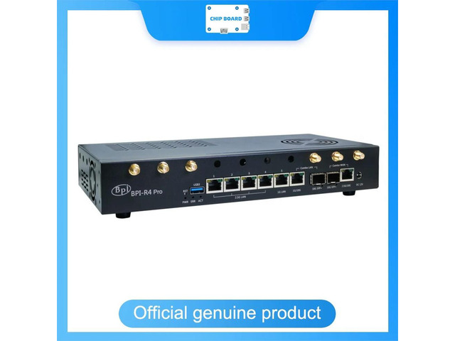 Banana Pi BPI-R4 PRO Steel Enclosure, l Housing Designed for Full Compatibility with BPI-R4 PRO Add-on Kits