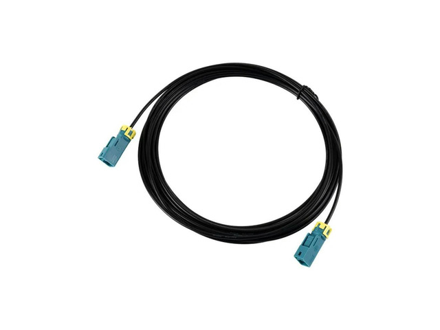 Fakra Z-Coded Dual Female Waterproof Coaxial Cable, RG174 Coaxial Cable, 5m Length, Compatible With GMSL1/2 Cameras