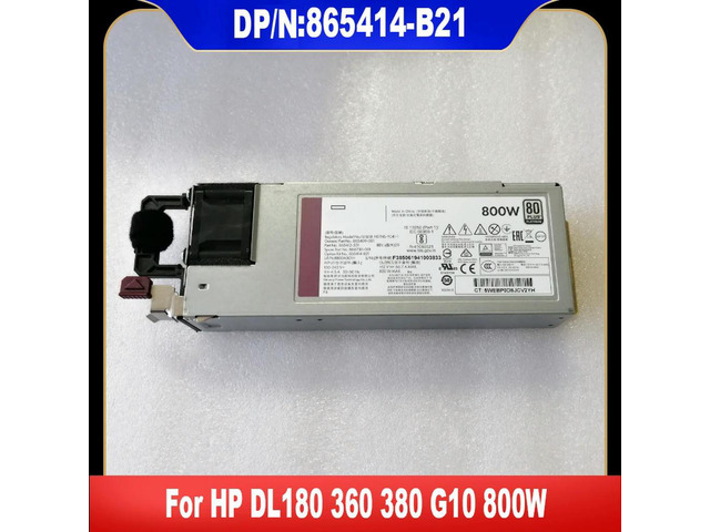 866730-001 865412-101 865414-B21 865409-001 For G10 Gen10 800W Switching Power Supply HSTNS-PC41 100% Tested