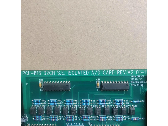 PCL-813 REV. A2 Data Capture Card 32-Channel Single Ended Isolated AD Card Converter